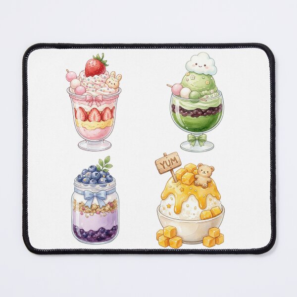 Item preview, Kawaii Dessert Sticker Bundle Cute Pastel Sweets Set designed and sold by timizar.