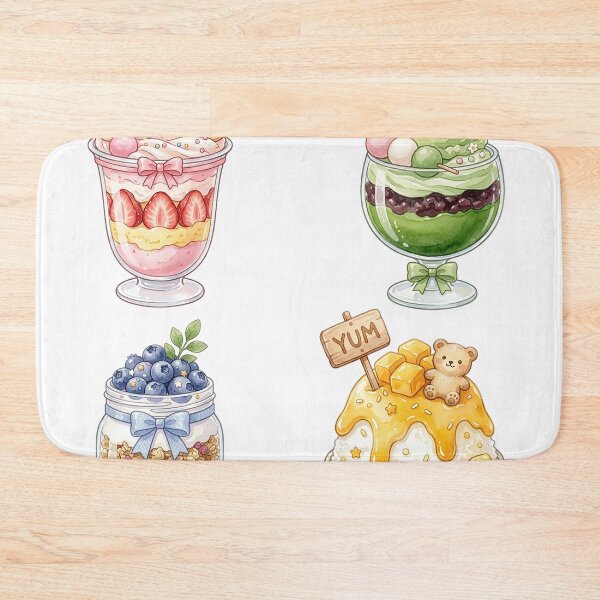 Item preview, Kawaii Dessert Sticker Bundle Cute Pastel Sweets Set designed and sold by timizar.