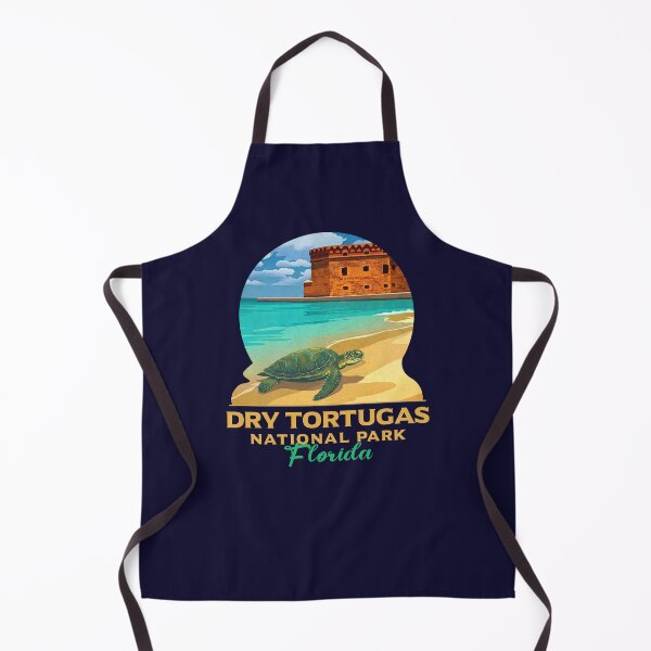 Item preview, Póster antiguo del Parque Nacional Dry Tortugas, Florida. designed and sold by LinaValearte.
