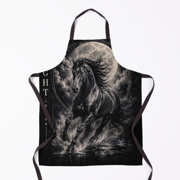 Item preview, Night Runner – Horse in the Moonlight designed and sold by thirtyonestars.