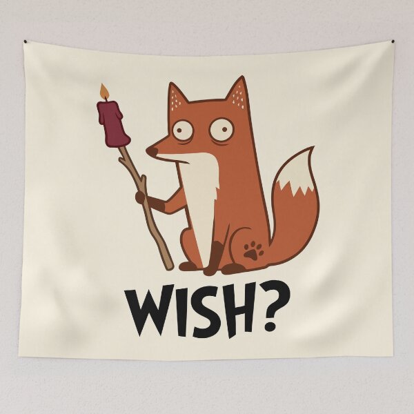 Item preview, Funny Anxious Fox designed and sold by Amir Faysal.