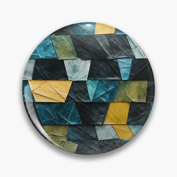 Item preview, Geometric Teal Paper Tile Seamless Photo Texture designed and sold by DigitaICraft.
