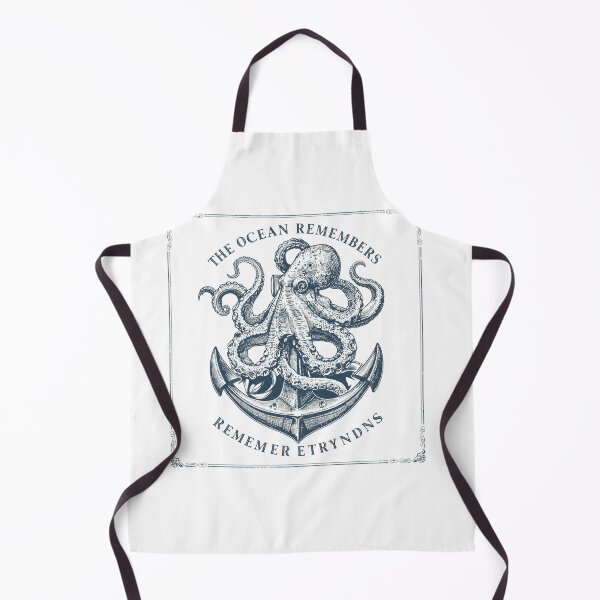 Item preview, Widows Bay The Ocean Remembers Everything | Vintage Octopus Nautical T-Shirt designed and sold by Vvmd.