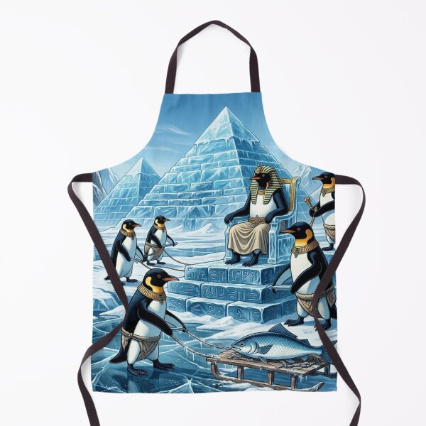 Item preview, Penguin Pharaoh – Ice Pyramid Kingdom designed and sold by Dogandesighn.