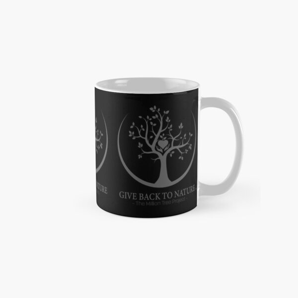 Give Back to Nature - Grey Logo Classic Mug