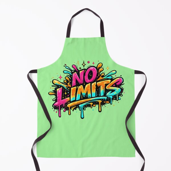 Item preview, No Limits Bold Graffiti Pop Art Streetwear Design designed and sold by weeomano.