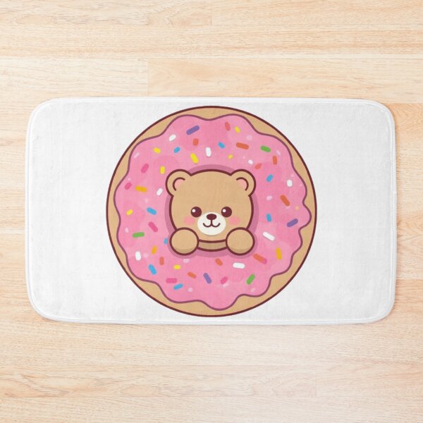 Item preview, Donut Bear Kawaii Sticker designed and sold by Stylestickers55.