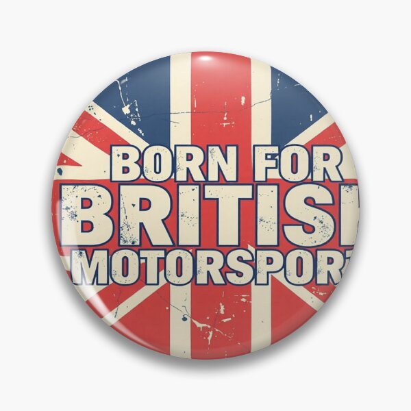 Item preview,   Born For British Motorsport Vintage Distressed Flag  designed and sold by Tama-sirth.