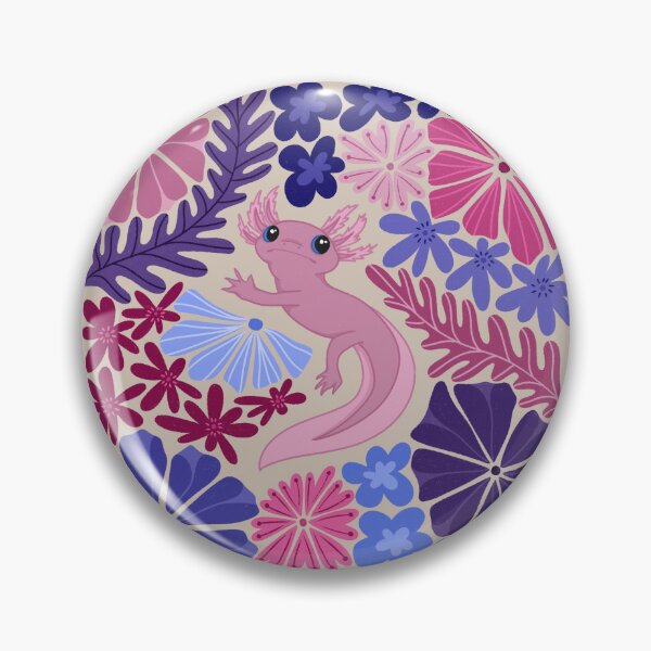 Item preview, Axolotl - Omnisexual Flag PRINT designed and sold by HannahReeStudio.