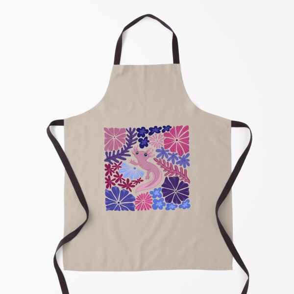 Item preview, Axolotl - Omnisexual Flag PRINT designed and sold by HannahReeStudio.