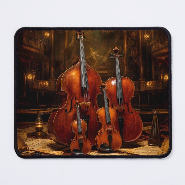 Item preview, Orchestral Elegance: The Violin Family Stage Portrait designed and sold by DoReMiStudio.