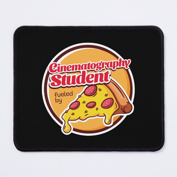 Item preview, Cinematography Student Fueled By Pizza designed and sold by MaryAller.