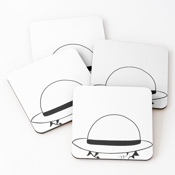 Item preview, Monkey D Luffy - One Piece - Line Minimalistic Art Face designed and sold by YohakuShop.