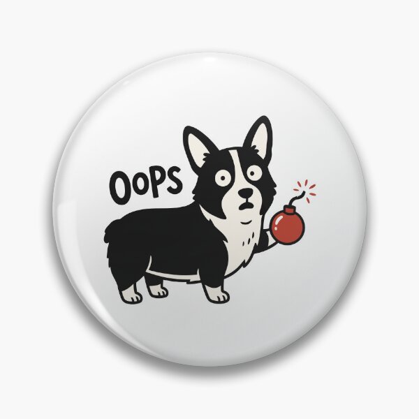Item preview, Corgi with Bomb designed and sold by Amir Faysal.
