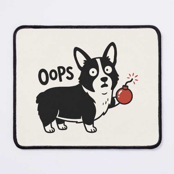 Item preview, Corgi with Bomb designed and sold by Amir Faysal.