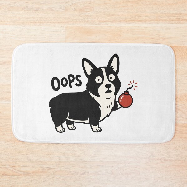 Item preview, Corgi with Bomb designed and sold by Amir Faysal.