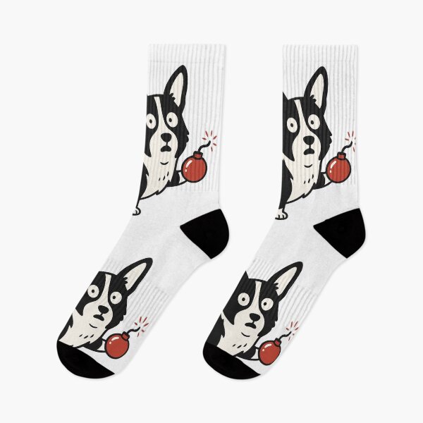 Item preview, Corgi with Bomb designed and sold by Amir Faysal.