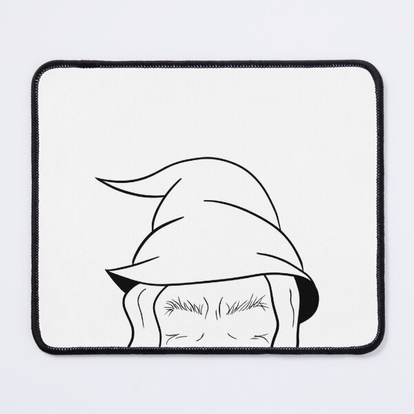Item preview, Gandalf - Lord of the Rings - Minimalistic Face Lines designed and sold by YohakuShop.