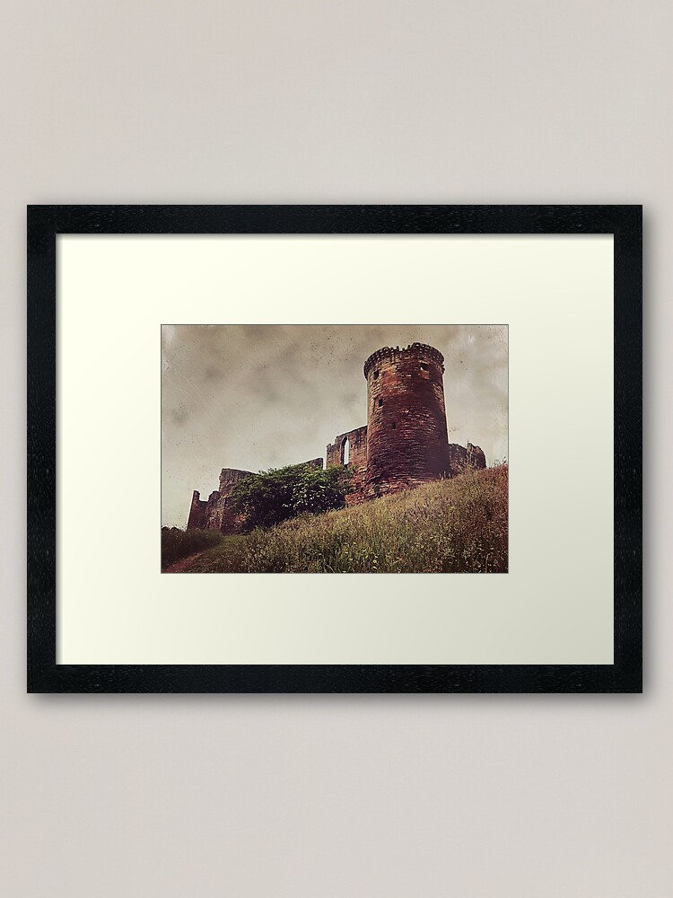 Alternate view of Ruins of Bothwell Castle Framed Art Print