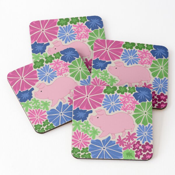 Item preview, Pig - Polysexual Flag PRINT designed and sold by HannahReeStudio.