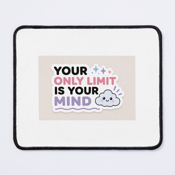 Item preview, Limit Is Your Mind ☁️ designed and sold by Snikdha.