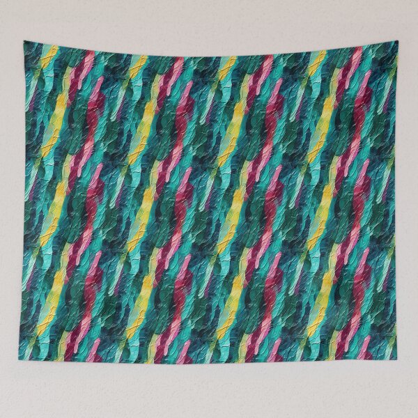 Item preview, Diagonal Teal Plastic Strips Seamless Photo Texture designed and sold by DigitaICraft.