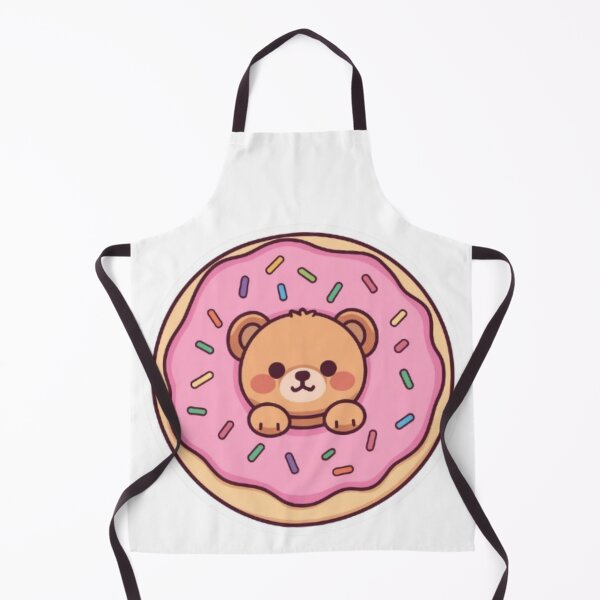 Item preview, Donut Bear Kawaii Sticker designed and sold by Stylestickers55.