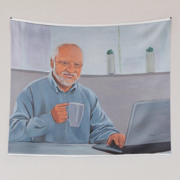 Item preview, HIDE THE PAIN HAROLD designed and sold by Revey-Baba.