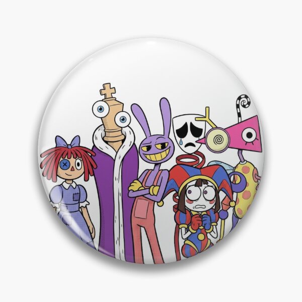Item preview, Vintage 1930s Retro The Amazing Digital Circus Group Art designed and sold by Numair  Baig.