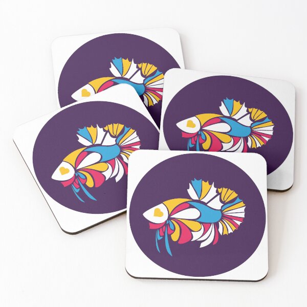 Item preview, Poly Pride Betta  designed and sold by The Illuminati Fish.