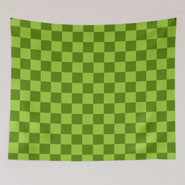 Item preview, Avocado & yellow green check designed and sold by Mint + Midnight.
