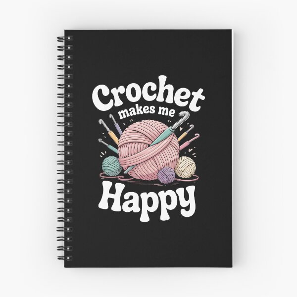 Item preview, Crochet makes me happy designed and sold by jkrphoto.