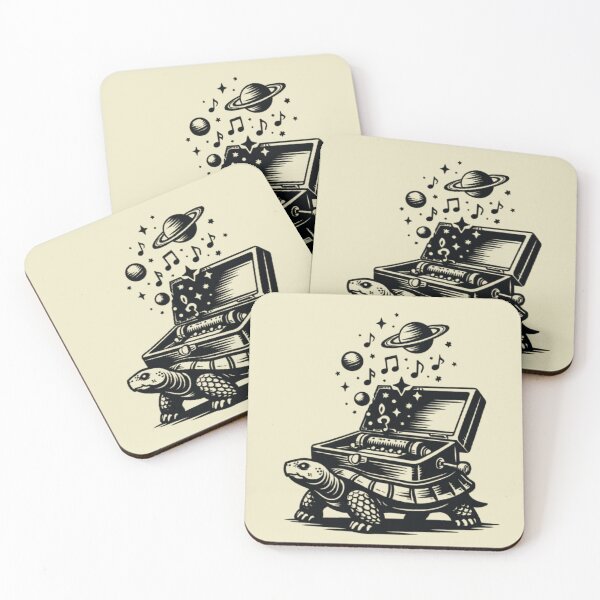 Item preview, Cosmic Turtle Melody – Music Box Universe designed and sold by Dogandesighn.