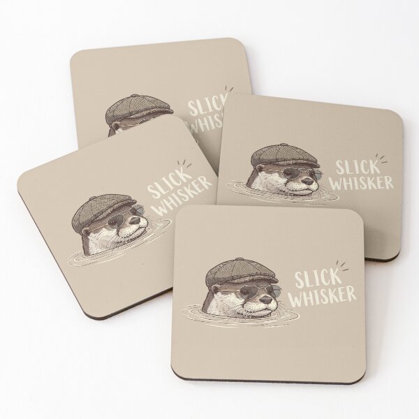 Item preview, Slick Whisker Cool Otter designed and sold by Amir Faysal.