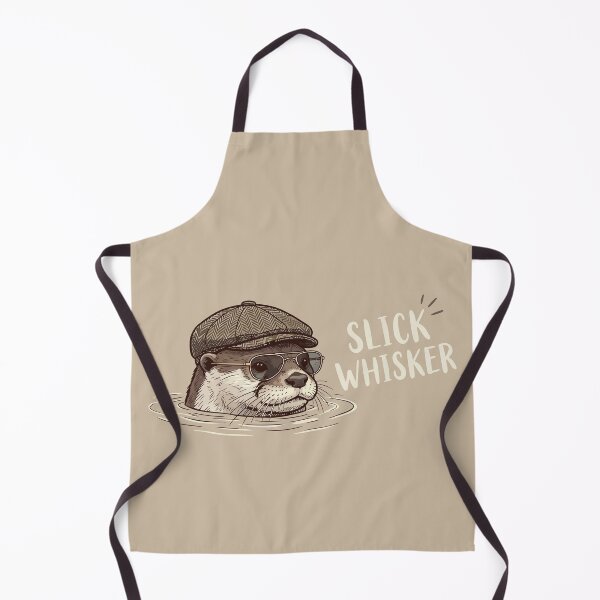 Item preview, Slick Whisker Cool Otter designed and sold by Amir Faysal.