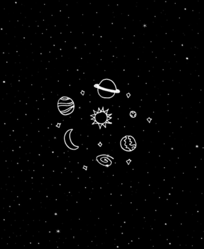 stars. space. doodle. cute. pretty. star. planets. aesthetic. planet. 