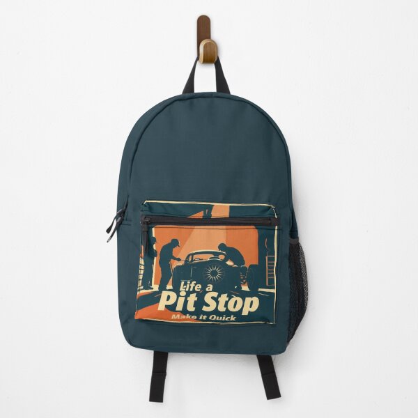 Item preview, Life Is A Pit Stop Make It Quick Retro Vintage Mechanic Art. designed and sold by Tama-sirth.