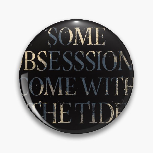 Item preview, Some Obsessions Come With The Tide Vintage Typography T-Shirt designed and sold by Vvmd.