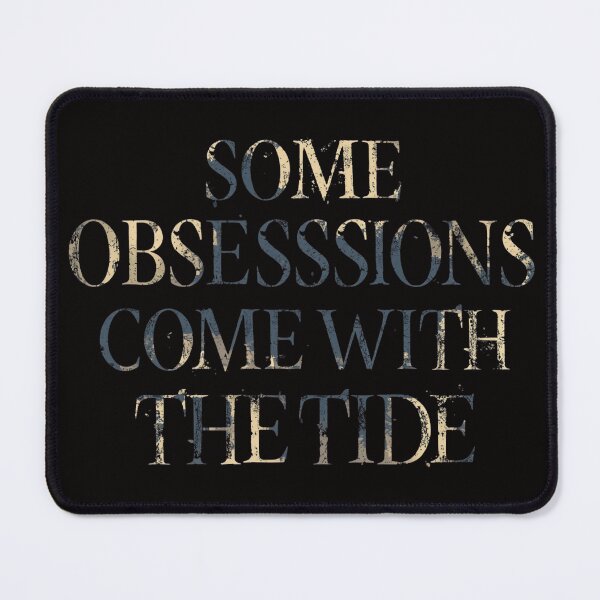 Item preview, Some Obsessions Come With The Tide Vintage Typography T-Shirt designed and sold by Vvmd.