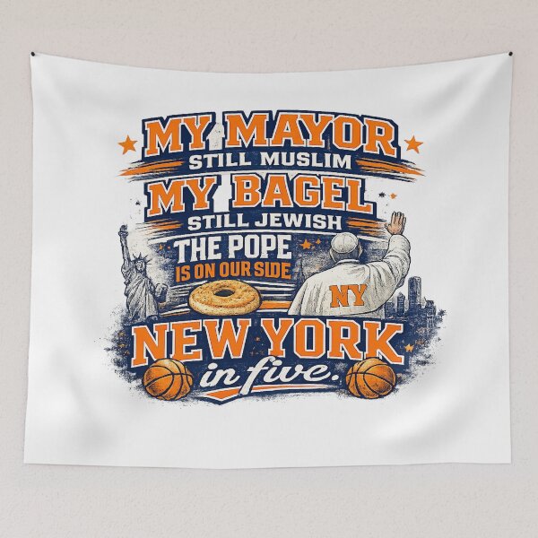 Item preview, my mayor still muslim my bagel still jewish  designed and sold by Ccbbtr.