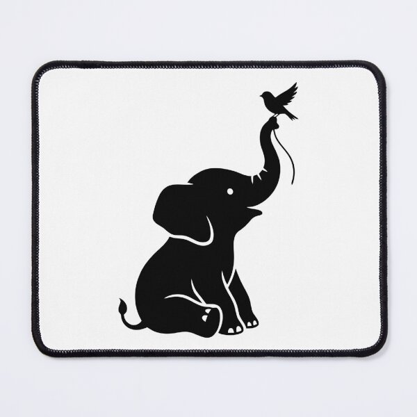 Item preview, Minimalist Elephant Silhouette designed and sold by Amir Faysal.