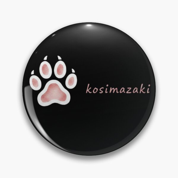 Item preview, Pink Cat Paw | Pink Watercolor Art Print | Kosimazaki designed and sold by kosimazaki.