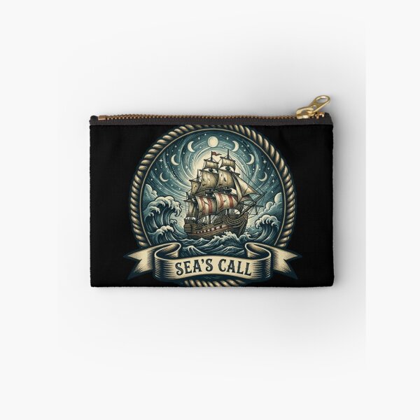 Item preview, Sea’s Call – Vintage Nautical Emblem designed and sold by Dogandesighn.