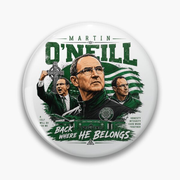 Item preview, Martin O’Neill Celtic FC designed and sold by TMTD Productions.