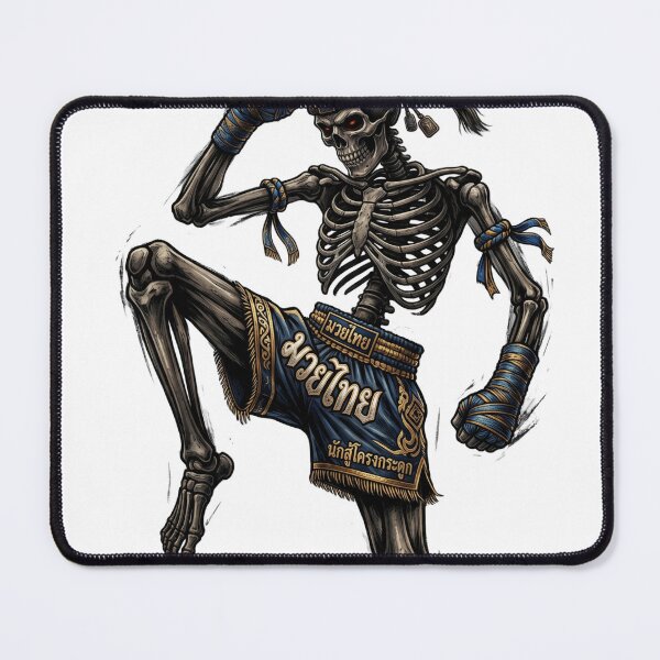Item preview, Bones of the Ring: Muay Thai Skeleton Warrior designed and sold by redsharkuk.