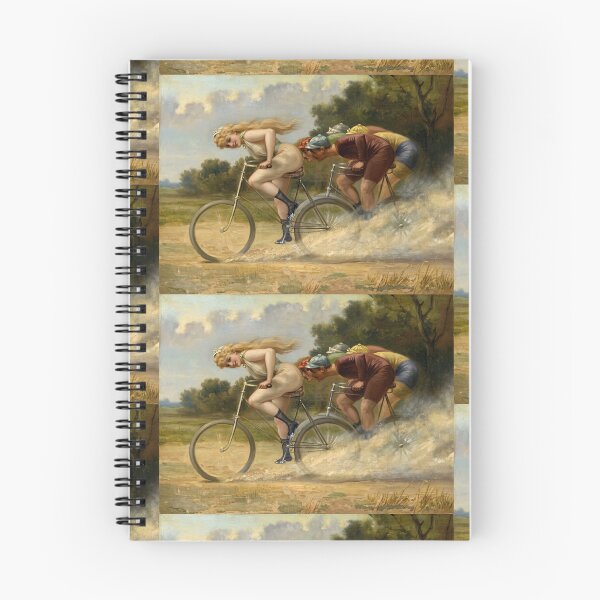 Item preview, Frenetic Bicycle Race Vintage Painting designed and sold by TeeARTHY.