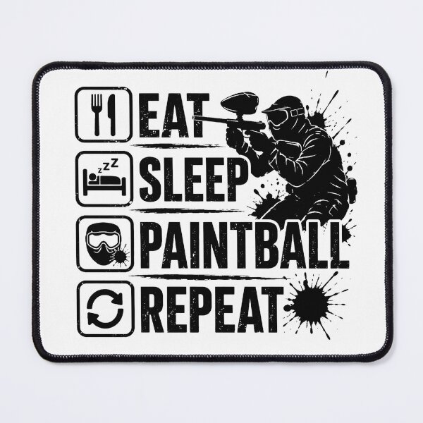 Item preview, Eat Sleep Paintball Repeat designed and sold by OTSC.