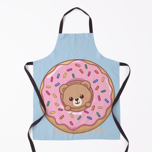 Item preview, Donut Bear Kawaii Sticker designed and sold by Stylestickers55.