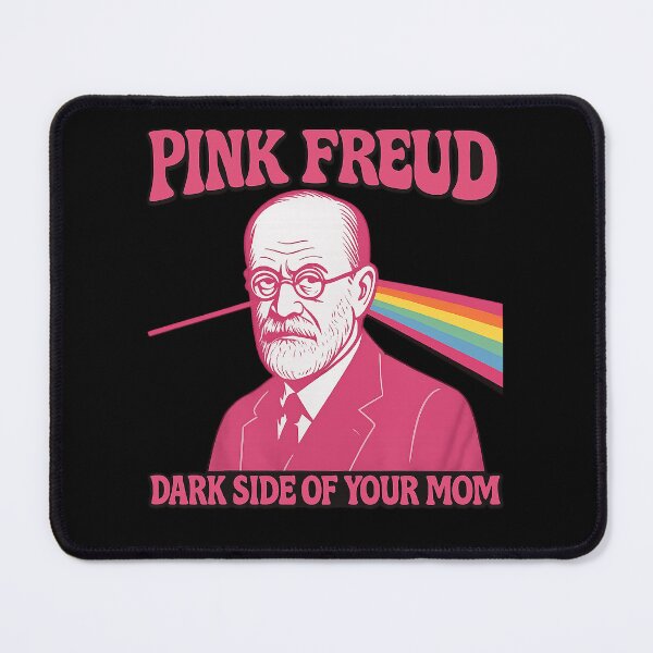 Item preview, Pink Freud – Funny Psychology Parody Design | Retro Humour Graphic designed and sold by GarnerSupplyCo.