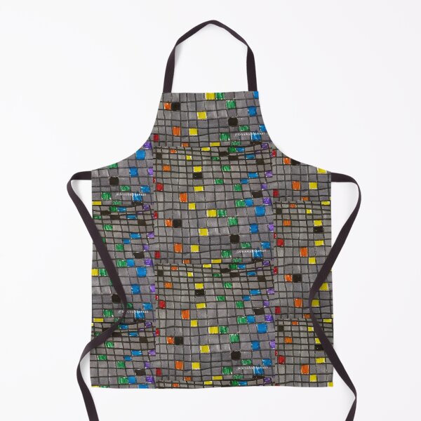 Item preview, Tiny Dark Rainbow Checkerboard Grays designed and sold by DancingCreek.